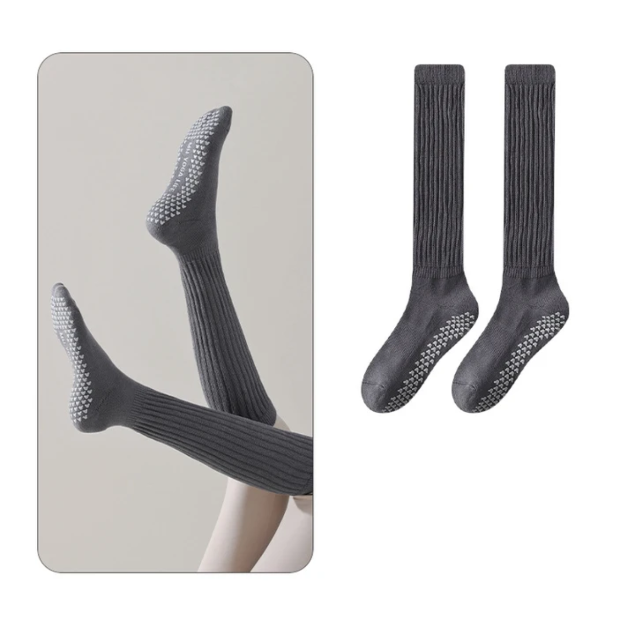CozyGrip Pilates & Yoga Socks