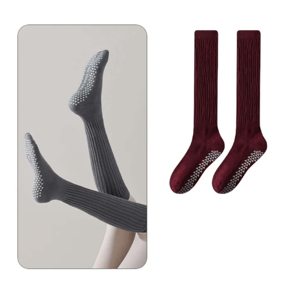 CozyGrip Pilates & Yoga Socks