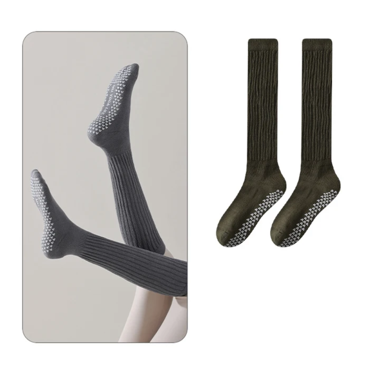 CozyGrip Pilates & Yoga Socks