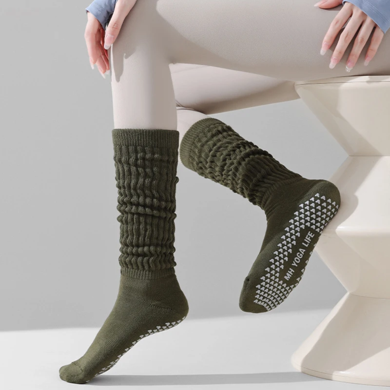 CozyGrip Pilates & Yoga Socks