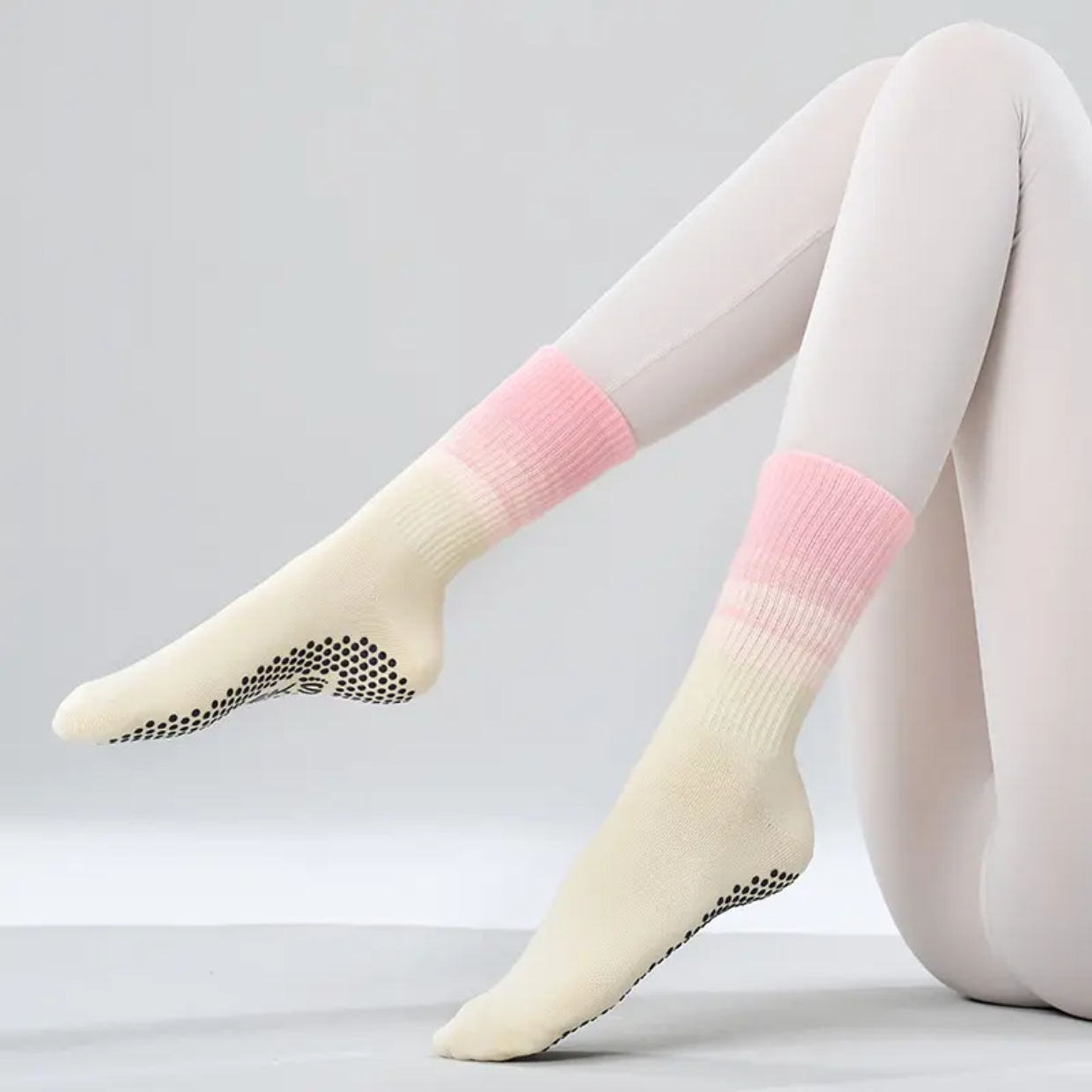 OmbreGrip Pilates & Yoga Socks